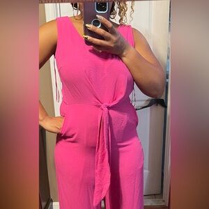 Lovely Pink One Piece Romper